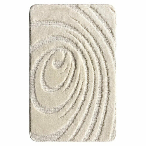 Коврик для ванной 'LEMIS 3019' 50*80 СМ, полипропилен (кремовый) (1/20) 'L'CADESI' 001280