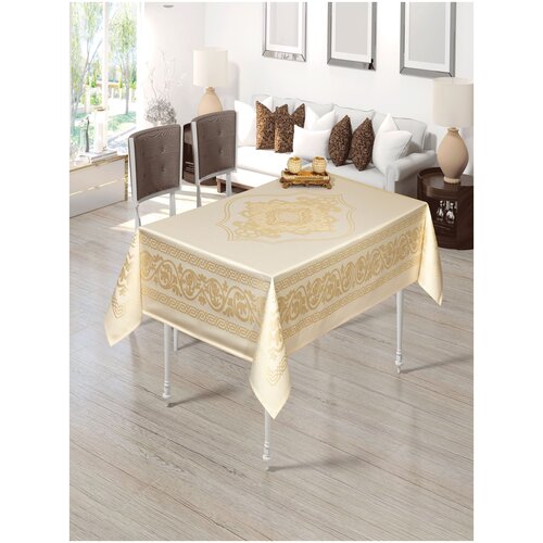 фото Скатерть do&co броде жаккард 160х220 sude капучино do & co