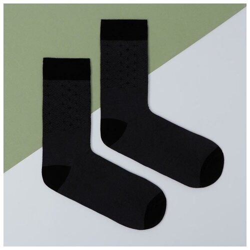 Носки Pattern black р 39-40 24-26 см 303₽