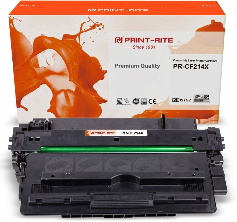 Картридж PRINT-RITE TFH924BPU1J, CF214X, черный / PR-CF214X