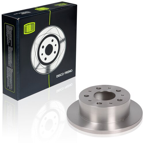 фото Диск тормозной задний для автомобилей fiat ducato (94-) 230, 244, 250 d=280 2 штуки trialli