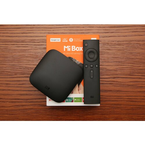 ТВ-приставка Xiaomi Mi Box S Global черный 649000₽