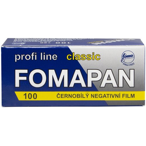 Фотопленка Foma FomaPAN 100 Classic 120, 100 ISO, 1 шт. фотохимия foma fomafix p 1 литр фиксаж