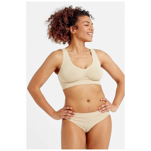 Бюстгальтер бралетт Pretty Polly бесшовный размер M-L бежевый 3079₽