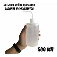 Бутылка для суккулентов и комнатных растений (лейка для полива), 500 мл.