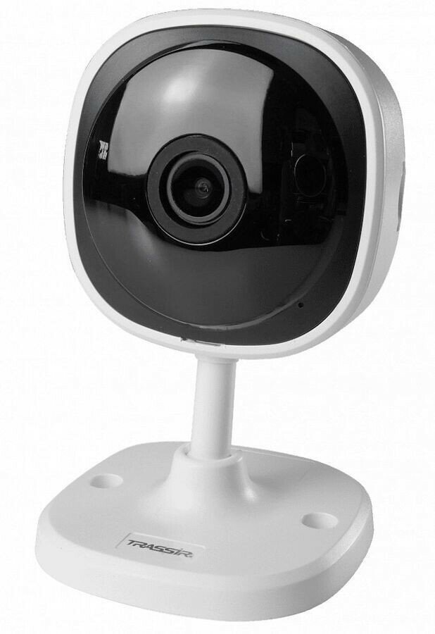 Камера видеонаблюдения Trassir TR-W2C1 2.8-2.8мм белый — купить в интернет-магазине по низкой цене на Яндекс Маркете