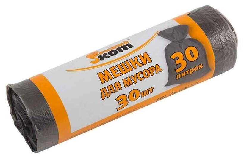 фото Мешки для мусора Рыжий кот (30 шт.)