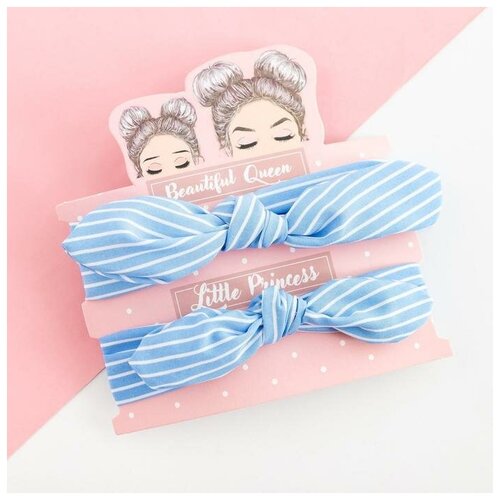 Набор повязок для мамы и дочки Крошка Я QueenPrincess 2 шт 475₽