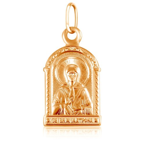 фото Подвеска иконка из золота святая матрона 17020997000 бронницкий ювелир