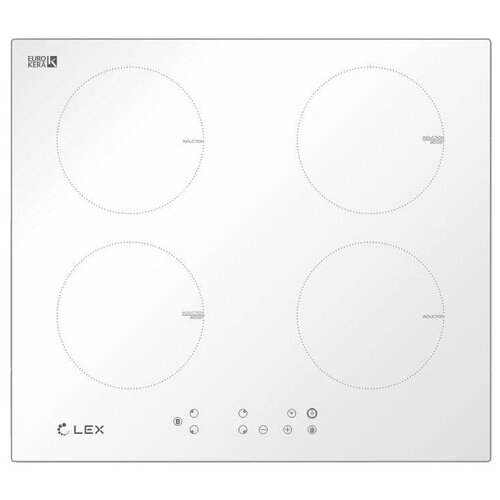 Индукционная варочная панель LEX EVI 640-1 WH, белый