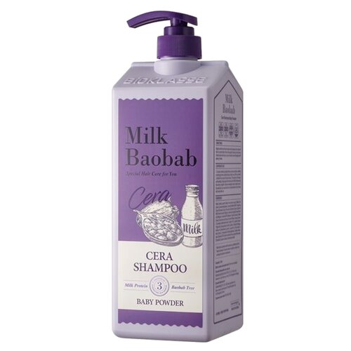 Шампунь для волос с керамидами с ароматом детской присыпки [Milk Baobab] Cera Shampoo Baby Powder