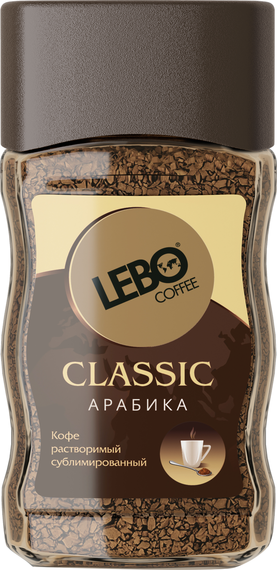 Кофе растворимый Lebo Classic, 100 г