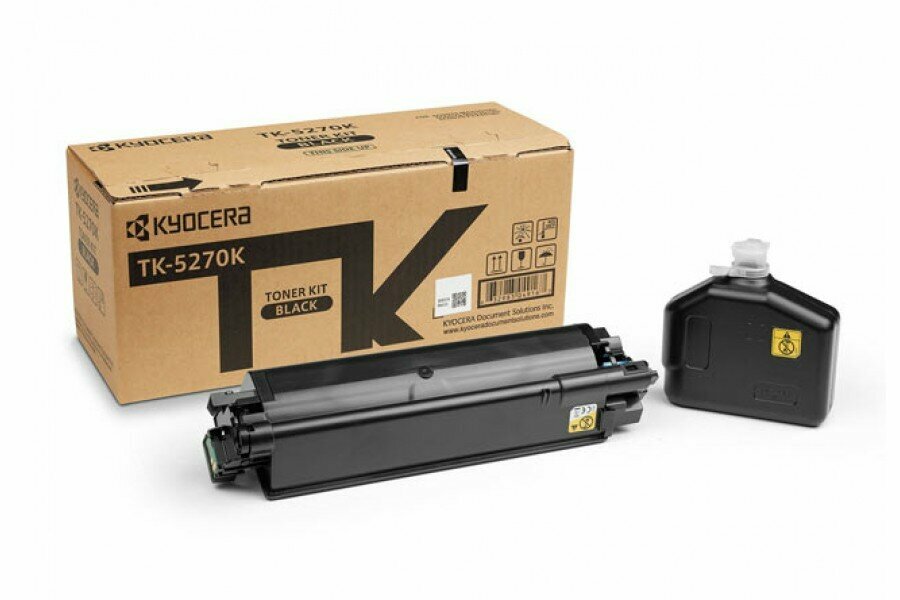 Тонер-картридж Kyocera TK-5270K черный, оригинальный