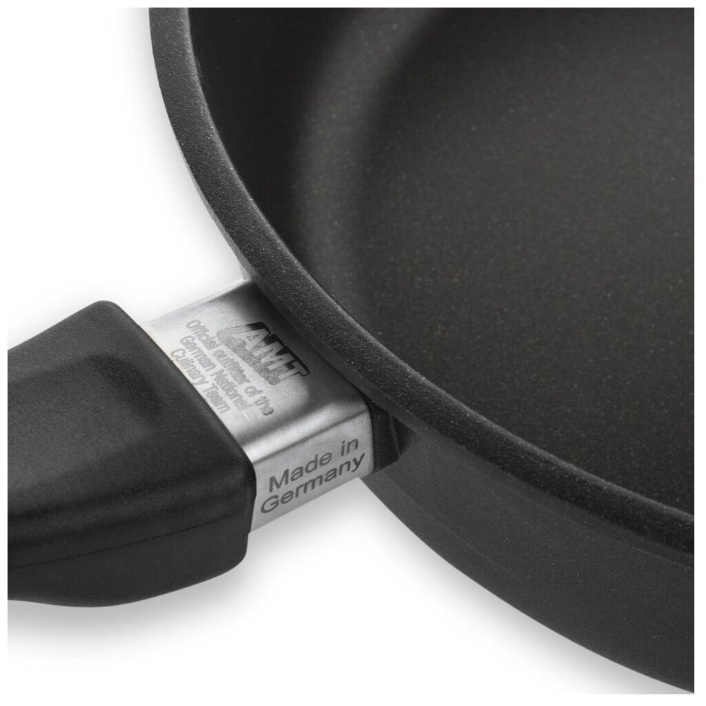 Алюминиевая сковорода с антипригарным покрытием, 24 см, фиксированная ручка, литой алюминий AMT724FIX Frying Pans