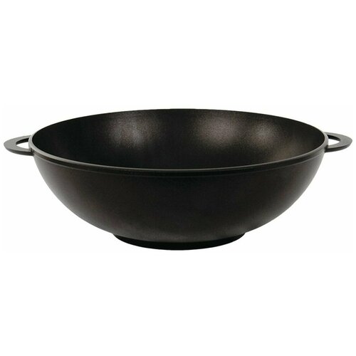 фото Сковорода-вок биол wok 3203п, 32 см, черный