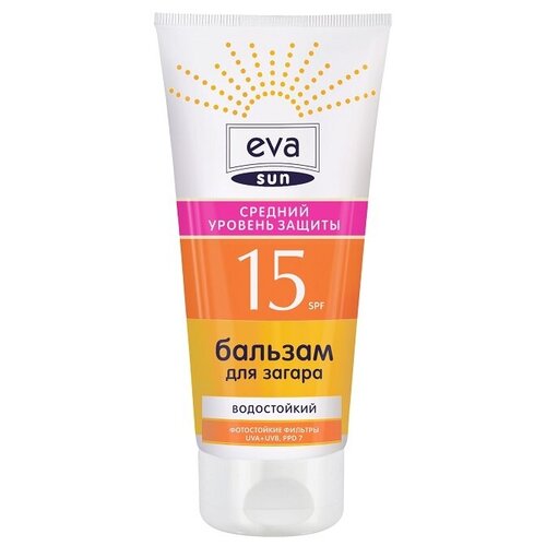 Eva Natura Sun бальзам для загара SPF 15 SPF 15, 200 мл