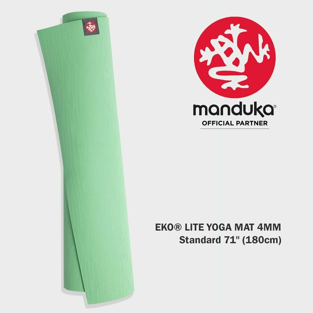 Коврик для йоги Manduka eKO Lite Lido, 180x61x0.4 см, каучук