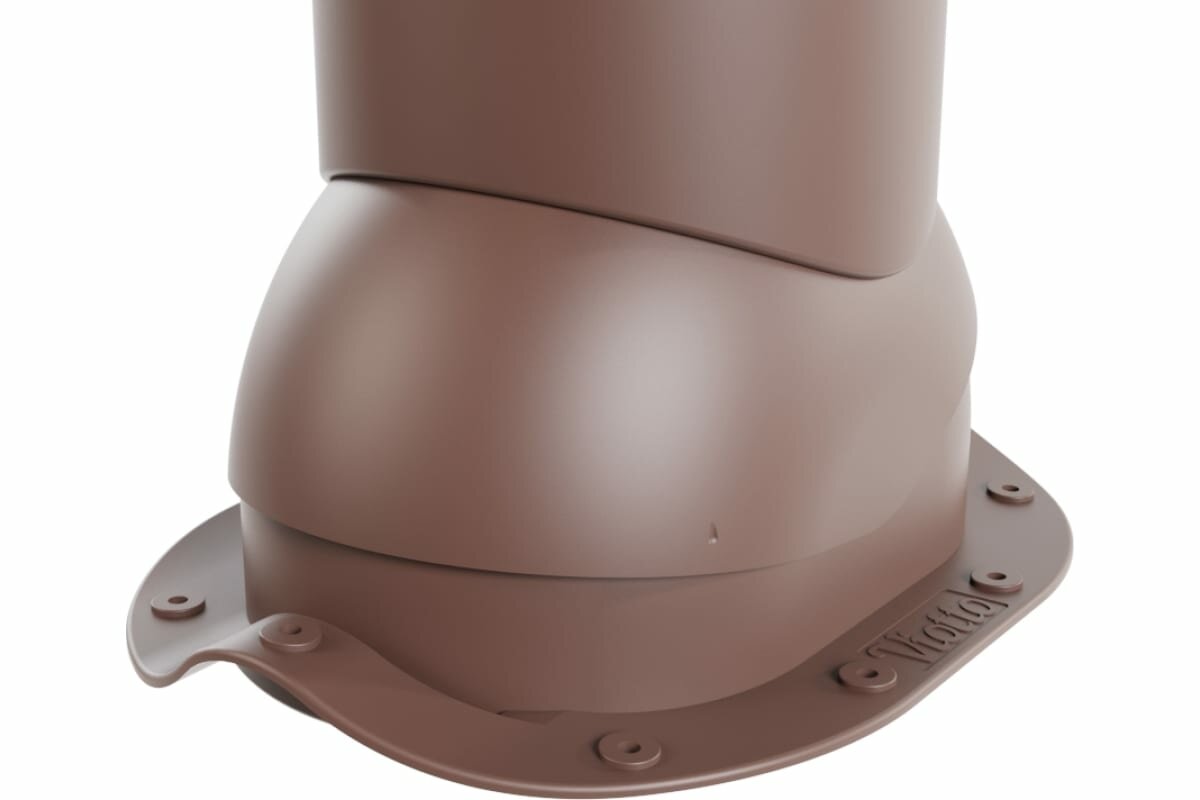 Viotto Труба вентиляционная , для металлочерепицы, d-150мм, утепленная, коричневый шоколад (RAL 8017) 07.506.02.02.07.100.8017