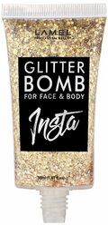 Lamel Professional Жидкий глиттер для макияжа INSTA Glitter Bomb 402