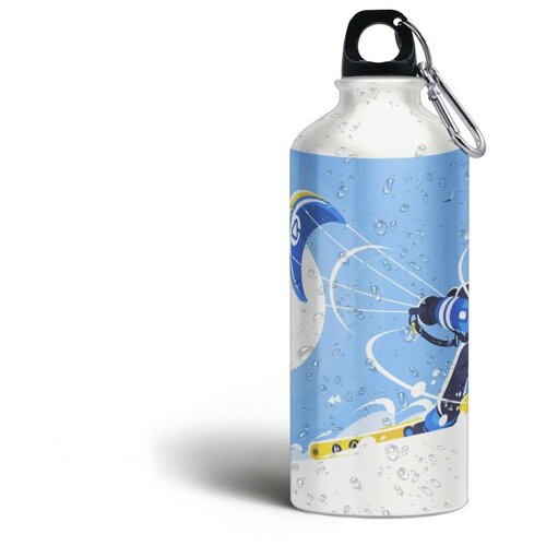 фото Бутылка спортивная/туристическая фляга спорт горные лыжи - 413 brutbottle