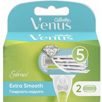 Сменные кассеты для бритья Venus Extra Smooth, 2 шт