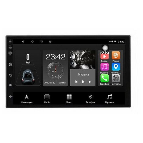 Автомагнитола 2 din 7 дюймов Android 1Gb+16Gb / GPS / Bluetooth / Wi-Fi / FM-радио /Android; WIFI Доступ в Интернет; GPS; Подключение к телефону