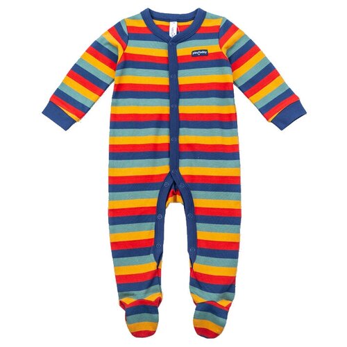 фото Комбинезон playtoday, размер 56, синий/красный/желтый