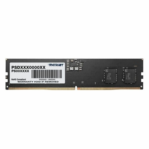 Оперативная память Patriot Signature PSD516G480081 DDR5 - 1x 16ГБ 4800МГц, DIMM, Ret