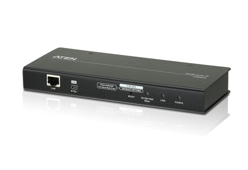 IP KVM Переключатель ATEN CN8000A / CN8000A-AT-G, 1-портовый VGA KVM коммутатор с досту. ATEN CN8000A-AT-G