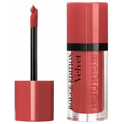 Bourjois жидкая помада для губ Rouge Edition Velvet, оттенок 04 Peach Club