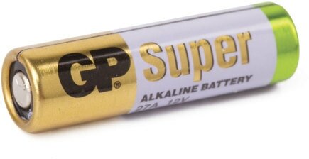 Аккумуляторы и батарейки Platinet Батарейка GP A27/MN27 (12 В) алкалиновая (блистер, 5шт.) (27AF-BC1)