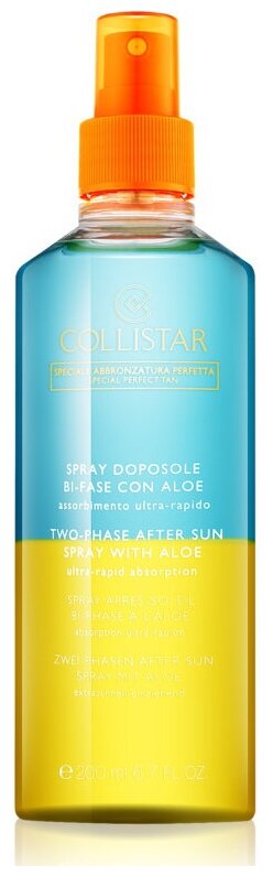 Collistar Speciale Abbronzatura Perfetta спрей двухфазный после загара, 200 мл.