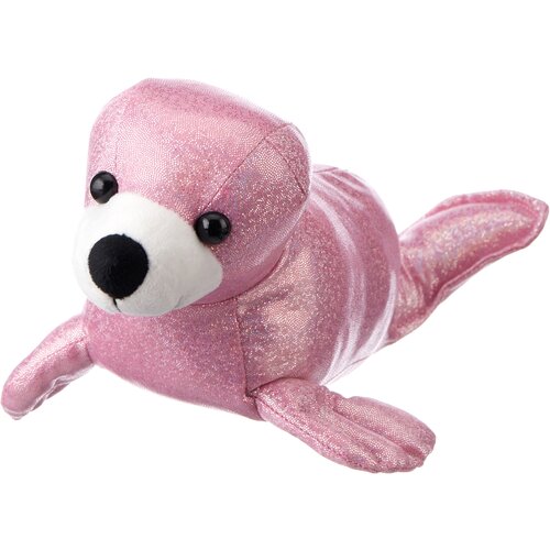 Мягкая игрушка Junfa toys Тюлень розовый, 26 см, розовый мягкая игрушка тюлень монах 65 см