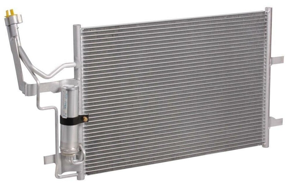 Радиатор кондиционера для автомобилей Mazda 3 (BK) (03-) 1.6i/2.0i LUZAR