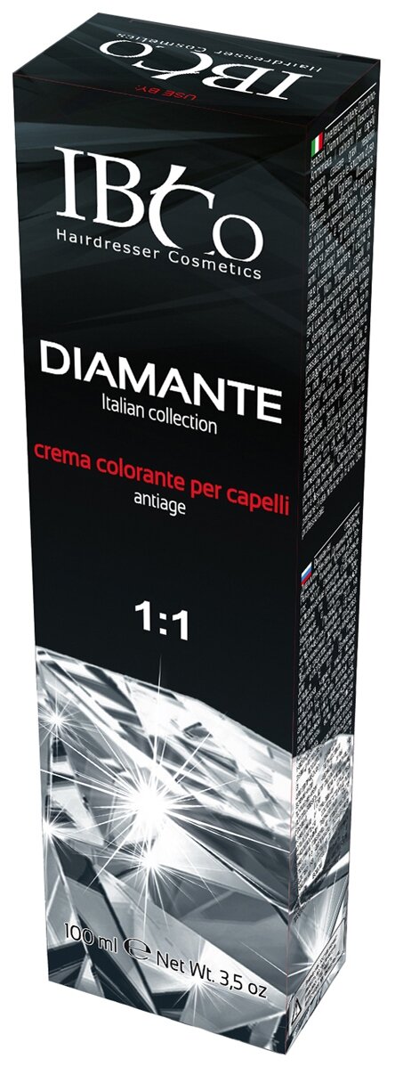 IBCo DIAMANTE Крем-краска Argan Oil, 7/003 Блондин натуральный интенсивный