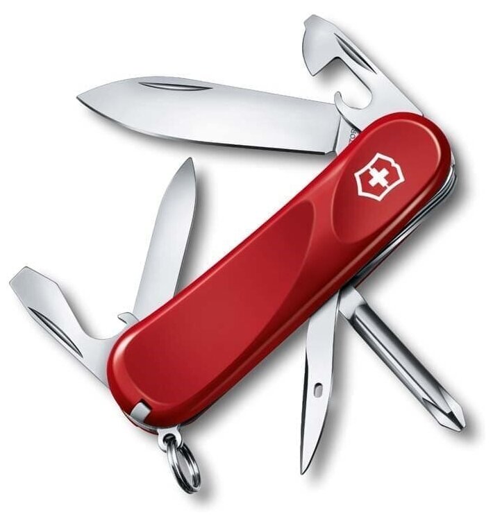 Нож перочинный VICTORINOX Evolution 11, 85 мм, 13 функций, красный