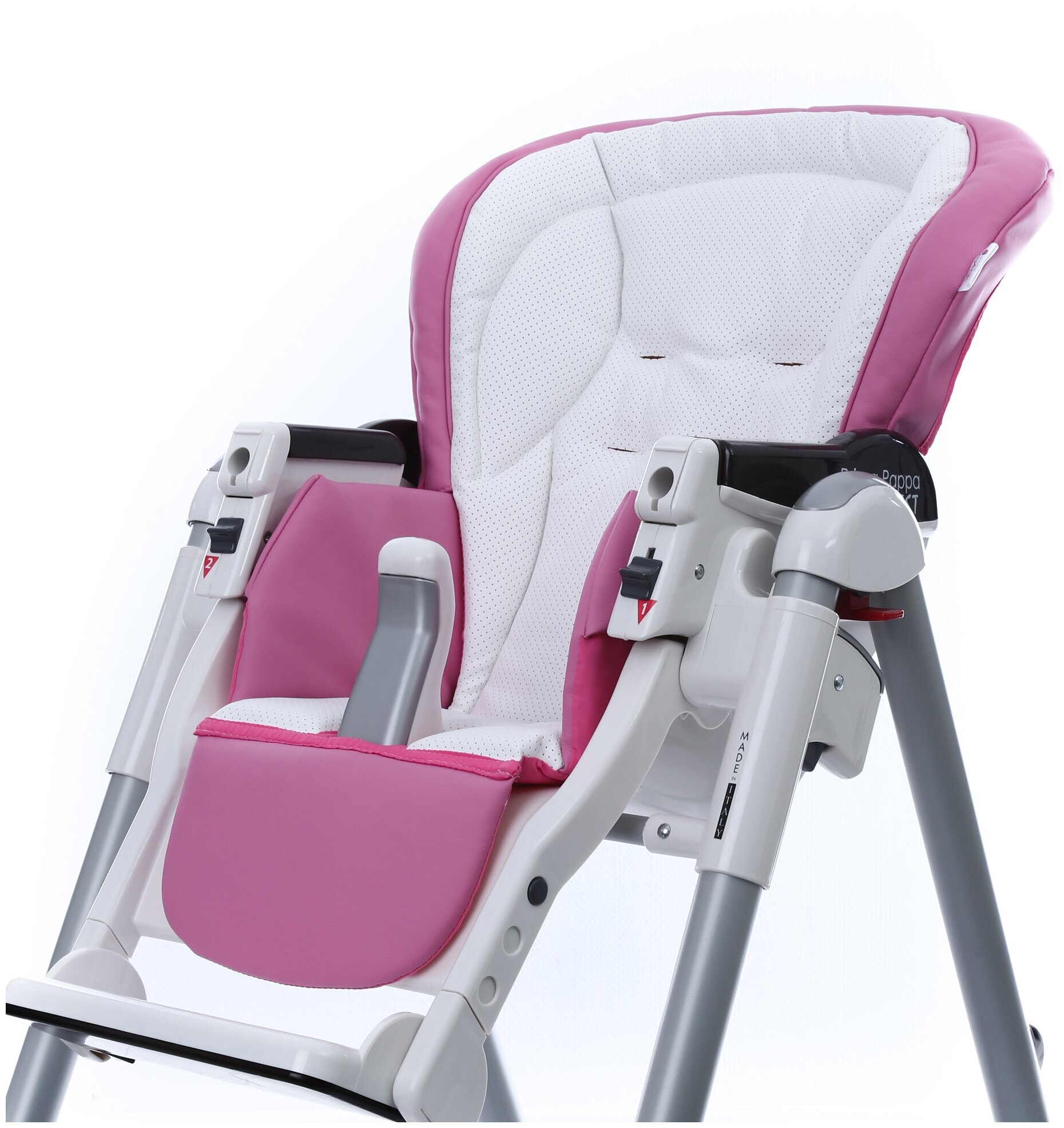 Сменный чехол сидения Esspero Sport к стульчику для кормления Peg-Perego Best (Pink/White)