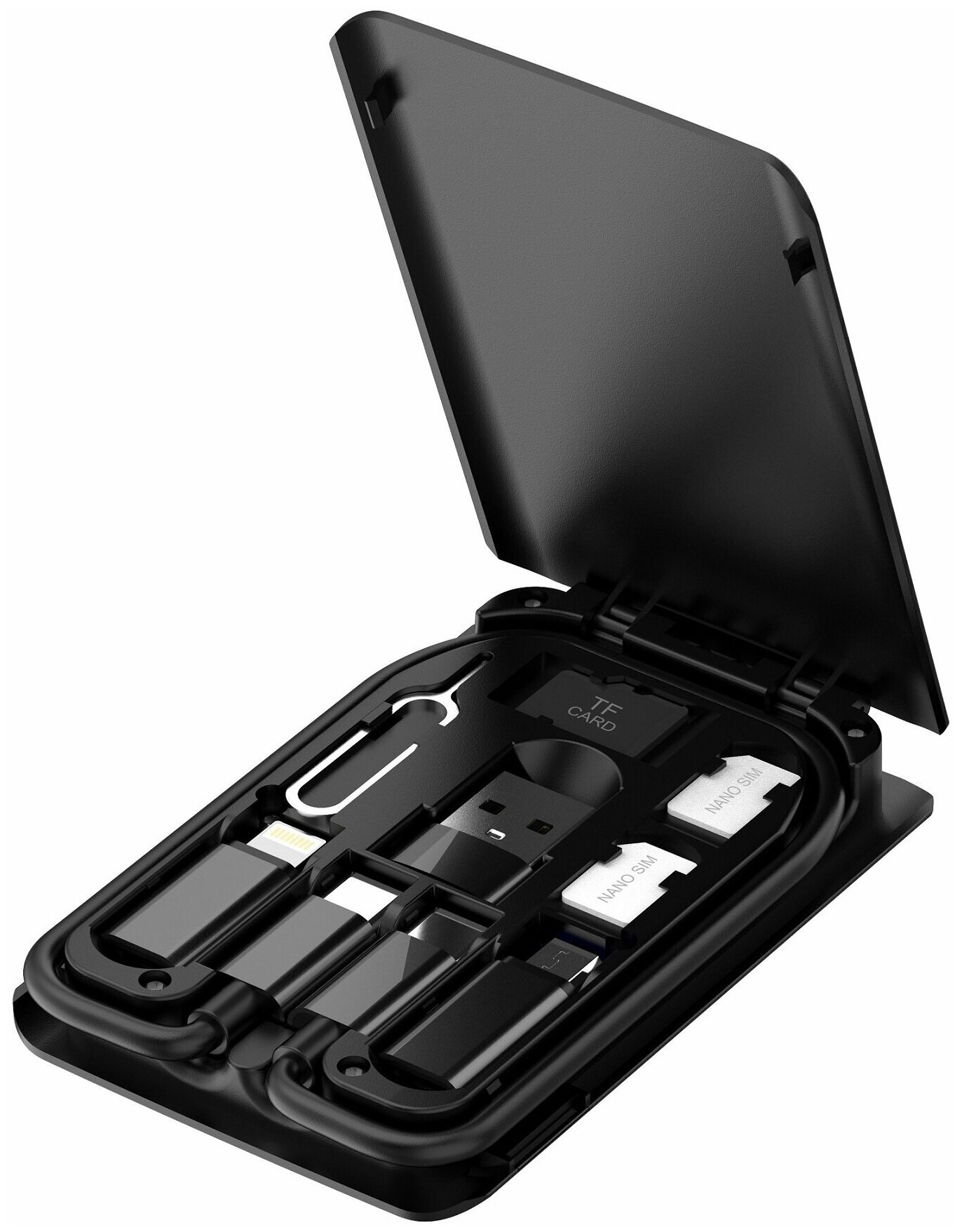 Набор переходников для мобильных устройств для ноутбука набор адаптеров USB Type-C для iPhone Lightning microUSB