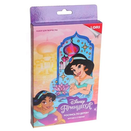 LORI Роспись по дереву Disney Принцесса игрушка-сувенир Жасмин, Фнд-015 мультиколор 7