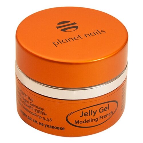 Planet nails краска гелевая Modeling French Jelly Gel, 15 г, 15 г