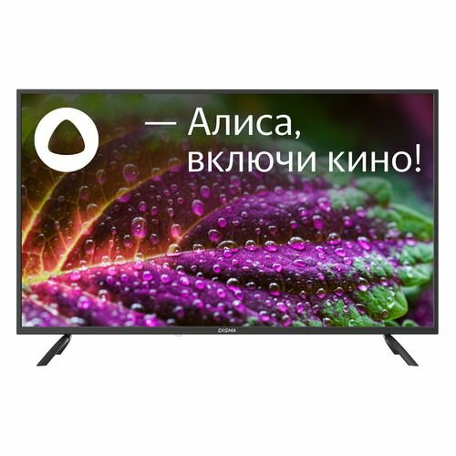 Телевизор LED Digma 43" DM-LED43UBB31 Яндекс.ТВ черный/4K Ultra HD/60Hz/DVB-T/DVB-T2/DVB-C/DVB-S/DVB-S2/USB/WiFi/Smart TV - фотография № 9