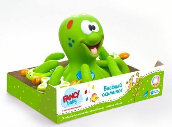 Игрушка для купания Fancy Baby Веселое купание, фиолетовый (BATH4) - фото №18