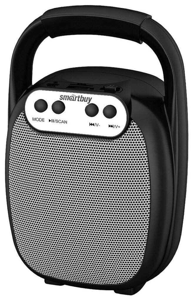 Портативная колонка SmartBuy ONE 5 Вт Bluetooth MP3 FM-радио (SBS-5010) черная