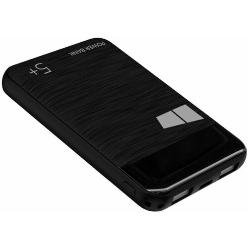 Внешний аккумулятор 5000mAh 2USB 2.1A More choice PB33-05 Black