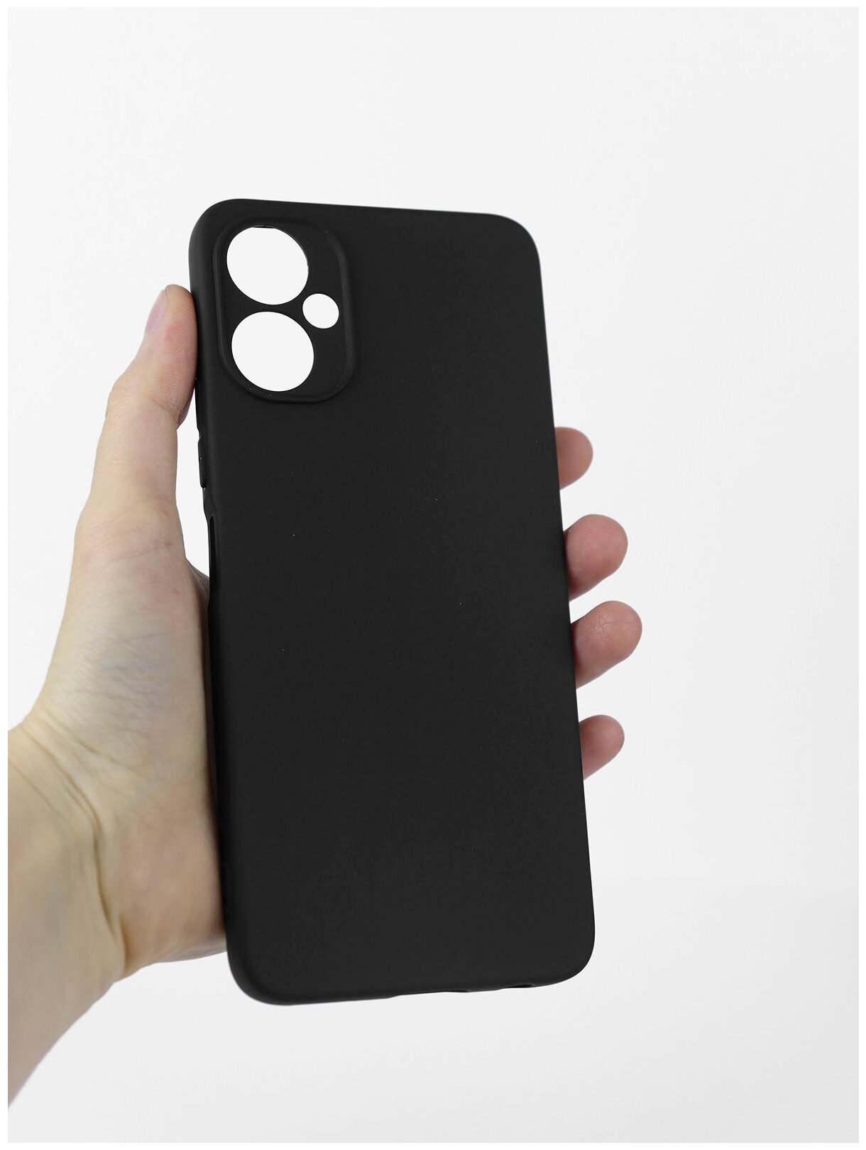 Чехол-крышка LuxCase для Tecno Spark 9 Pro, термополиуретан, черный - фото №5