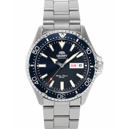 наручные часы orient diving sports серебряный Наручные часы ORIENT Diving Sports, серебряный