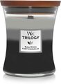 Набор свечей WoodWick Trilogy Warm Woods (Fireside, Redwood, Sandalwood Clove) (92911), средняя