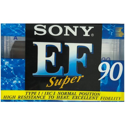 Аудиокассета Sony EF Super 90