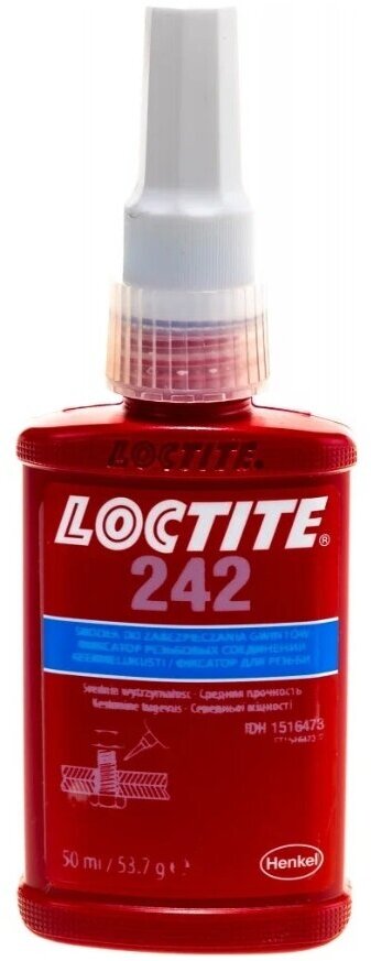 Loctite 242 Резьбовой фиксатор средней прочности 50 мл