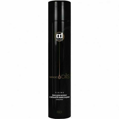 фото Constant Delight лак для волос суперсильной фиксации №2 без запаха 400 мл черный